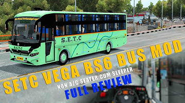 New Setc Vega Bs6 Bus Mod | Full review | Gowtham Gaming