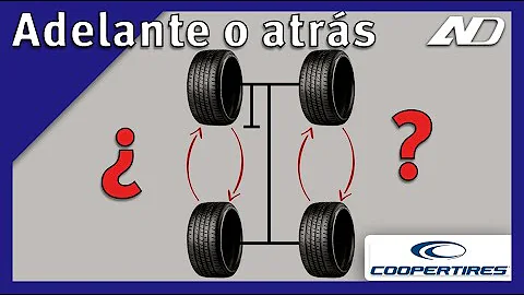 ¿Los neumáticos nuevos deben ir delante o detrás?