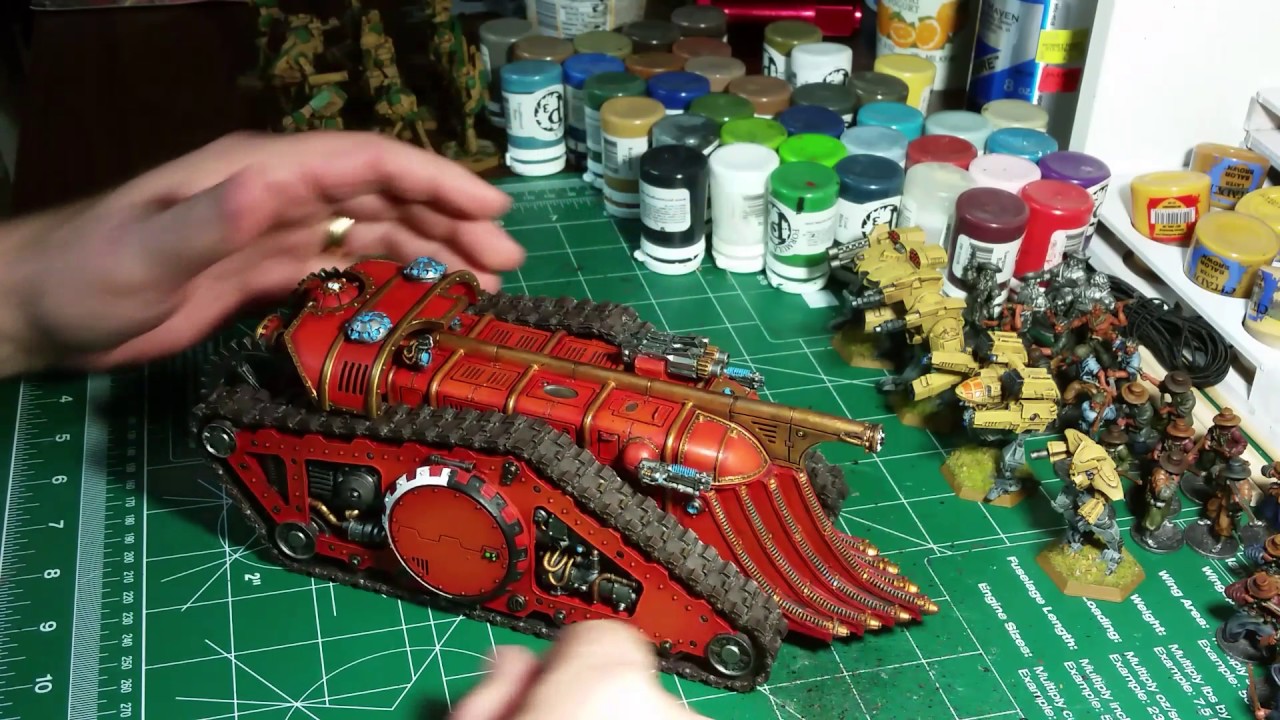 Forge World Mechanicum Triaros Armored Conveyer APC - YouTube