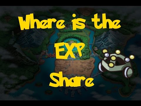 Video: Pokemon Black are exp share?