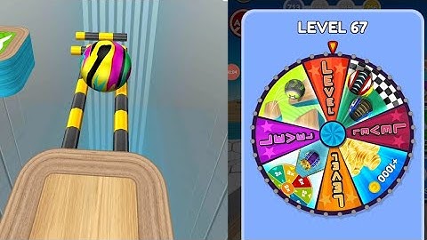 Going Balls Spin The Wheel Level 67 ( Android & IOS Gameplays )