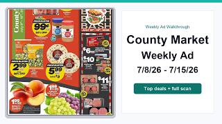 County Market Weekly Ad (7/8/26 - 7/15/26) Top Deals