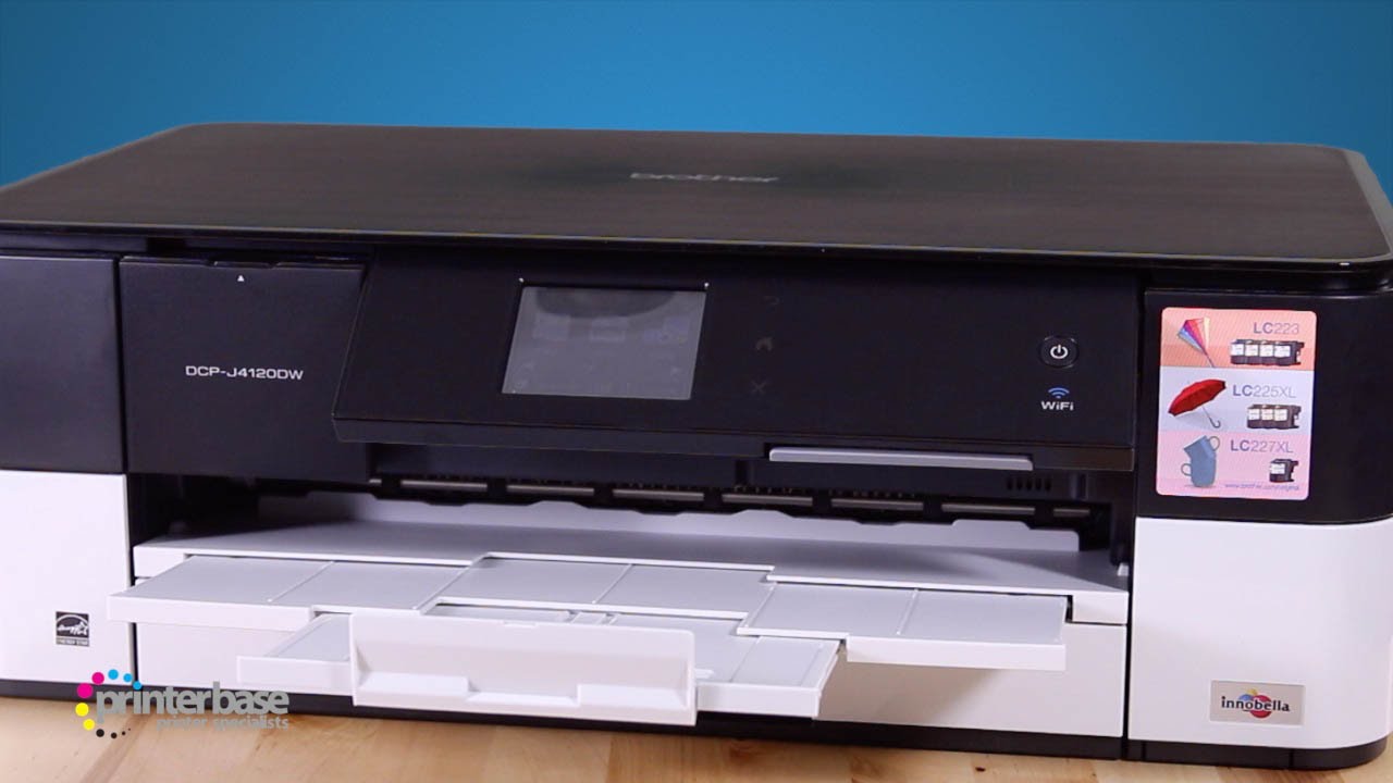 distrikt lungebetændelse Forstyrre Brother DCP-J4120DW Colour Multifunction Inkjet Printer Review |  printerbase.co.uk - YouTube