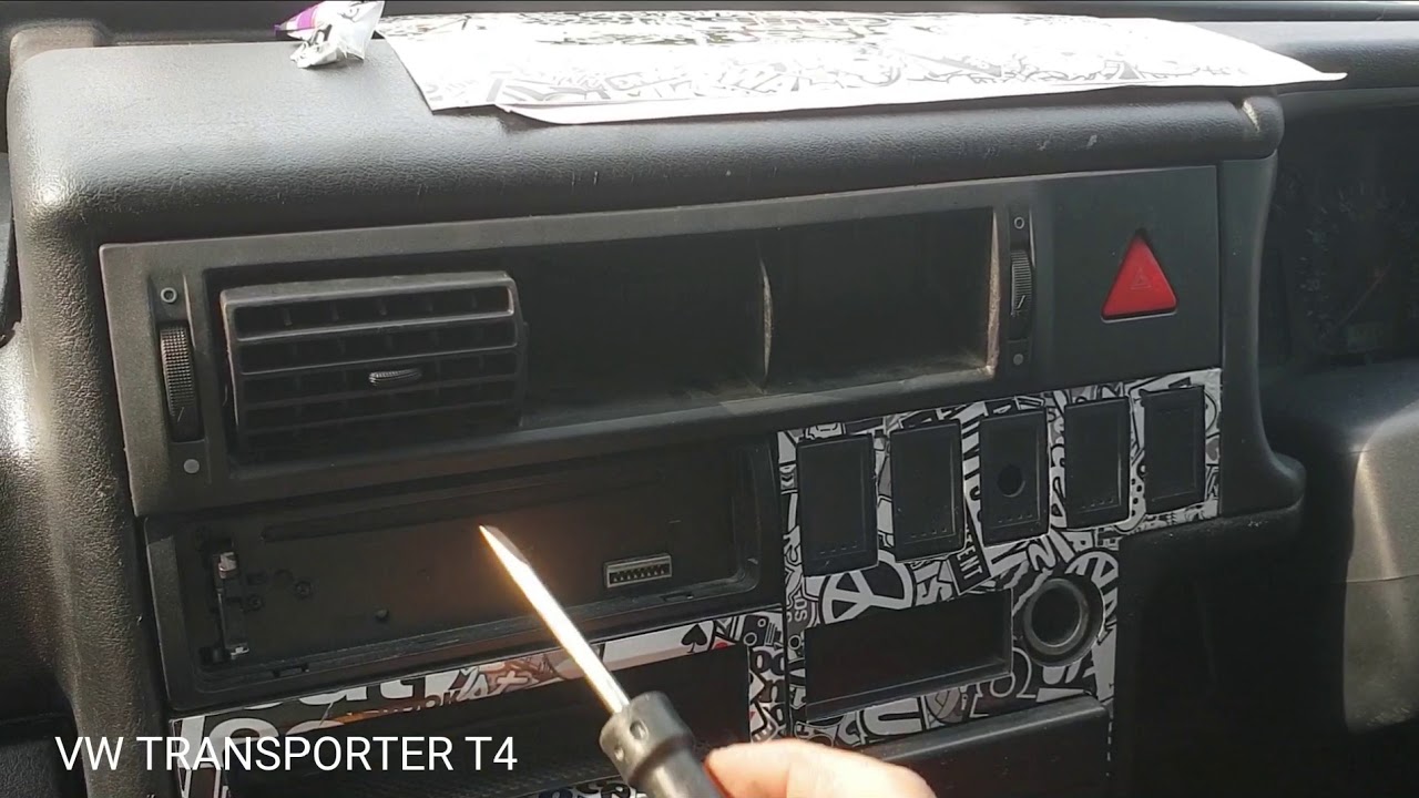 How To Remove Centre Vent On Vw T4 YouTube how-to-remove-centre-vent-on-vw-t4-youtube