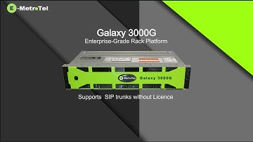 Galaxy 3000G by E-MetroTel | Compact Business Phone System for Small to Mid-Sized Offices