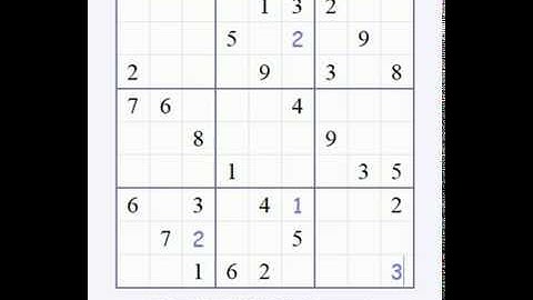 Sudoku! #2 Evil Difficulty