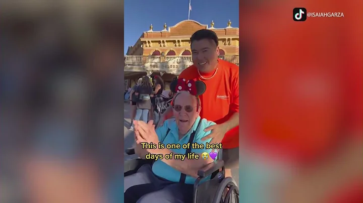 TikTok influencer surprises 87-year-old man with t...