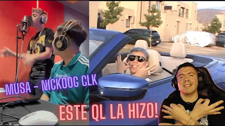 (REACCION) "MUSA" - Nickoog CLK [Video Oficial]