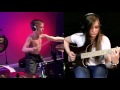 Tina s and avery drummer  metallica cover master of puppets