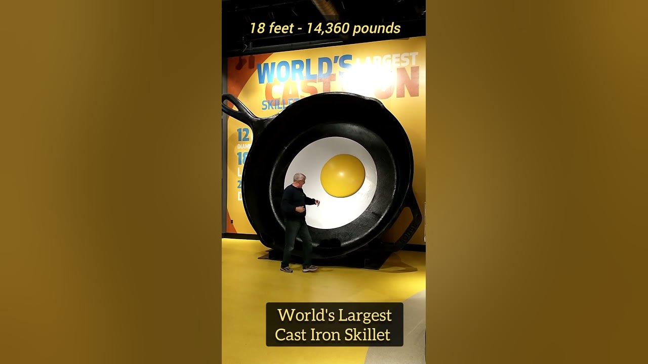 world-s-largest-cast-iron-skillet-youtube