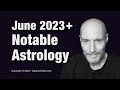 Notable Astrology Transits June 2023-2024