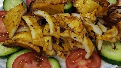 Hướng dẫn làm món MỰC MỘT NẮNG NƯỚNG SA TẾ đơn giản, nhanh gọn có thể làm mọi nơi