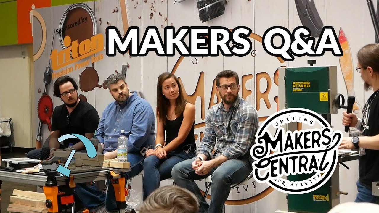 YouTube Makers Q&A session - Makers Central 2018 - BANDARRA