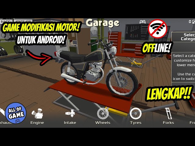 KECE + OFFLINE !! 5 BEST MOTORCYCLE MODIFIC GAMES FOR ANDROID | CUSTOMIZED MOTORCYCLE GAME class=