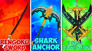 The BEST Swords From EVERY Sea In Bloxfruits...