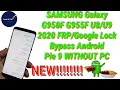 SAMSUNG Galaxy S8+|S8 G950F G955F U8/U9 2020 FRP/ Google Lock  Bypass Android Pie 9 WITHOUT PC/ NEW