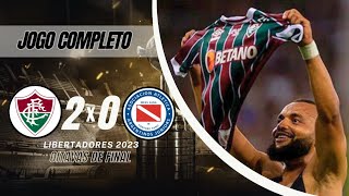 Fluminense x Argentinos Juniors  Copa Libertadores 2023  Oitavas De Final  Volta  Jogo Completo