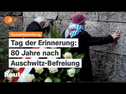 heute 19:00 Uhr vom 27.01.2025 Gedenken in Auschwitz, Migrationsdebatte, DeepSeek Episode cover
