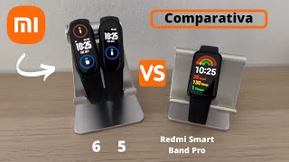Xiaomi Redmi Smart Band Pro VS Mi Band 6 VS Mi Band 5 🔥 ANÁLISIS y COMPARATIVA | ¿Cuál recomiendo?