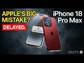 iPhone 18 Pro Max: The End of the Standard iPhone? (LEAKS)