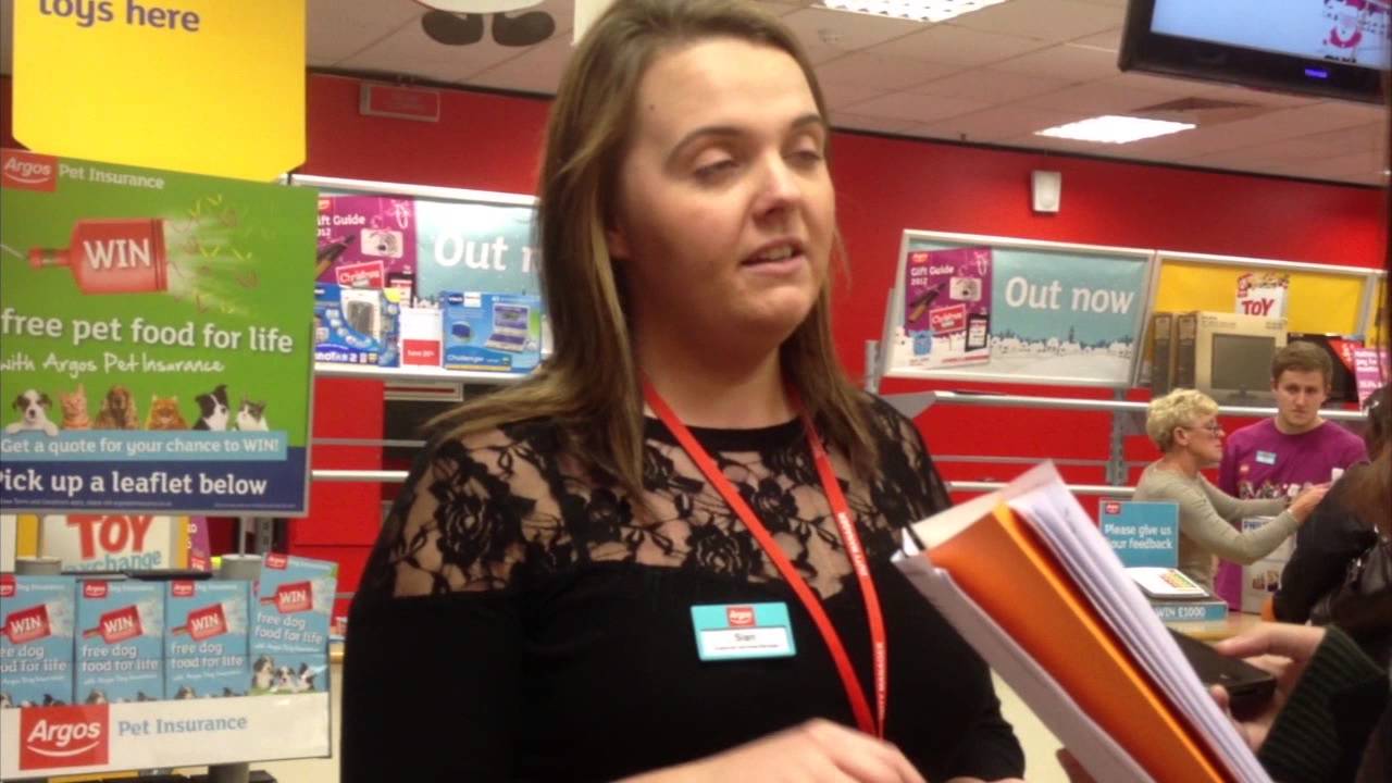 interview of cardiff argos customer service manager YouTube