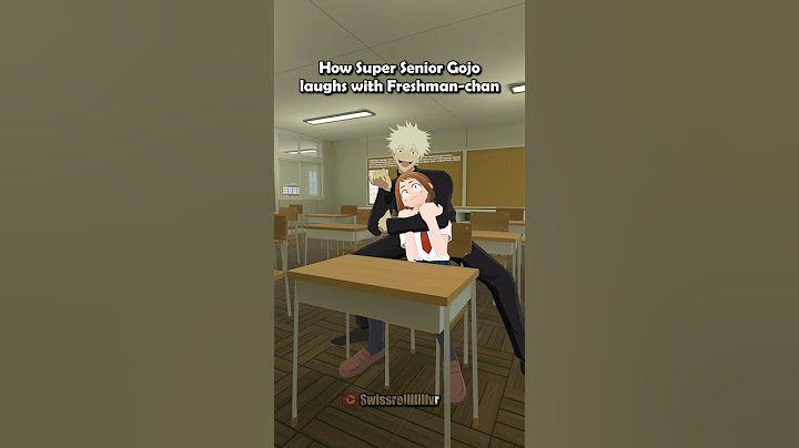 Super Senior Gojo loves helping the Freshman😭💀 #anime #jujutsukaisen #viralvideo #vrchat