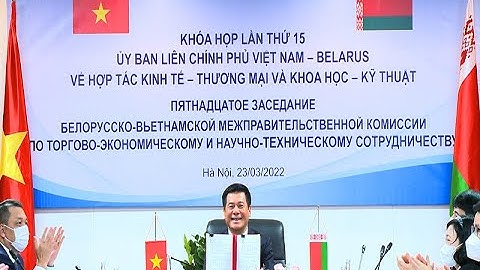 Hợp tác hóa song phương viet nam và belarus năm 2024