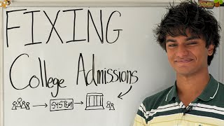 Can We Design a Fairer College Admissions System?