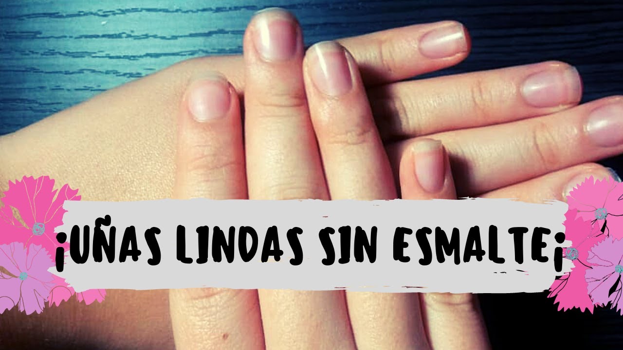 Manicura sin esmalte paso a paso💅