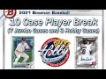 CASE #1 of 10   -   2021 BOWMAN 10 CASE (7 JUMBO + 3 HOBBY) PLAYER BREAK   eBay 04/30/21