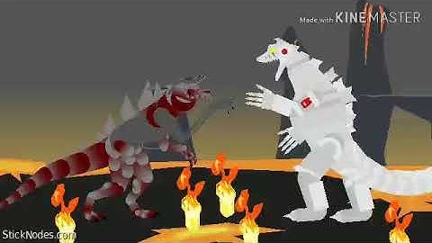 MECHAGODZILLA VS CYBERZILLA