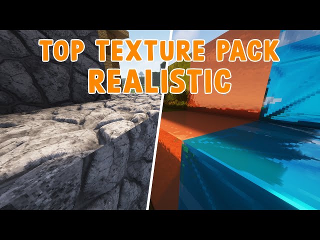 TOP Texture Pack Realistik Yang Bisa Kalian Coba Di Minecraft!! class=