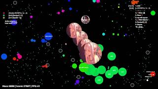 Agar.io | Win compilation #22 Skins+Theme