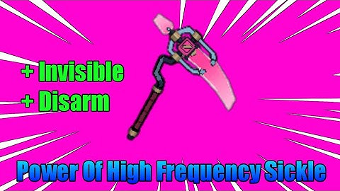 High Frequency Sickle (Build And Shoot) - [Blockman Go:Adventure] Koto BG