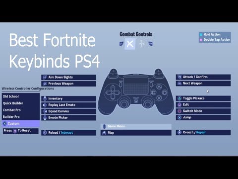 Keybinds On A Controller Best Fortnite Console Settings - 