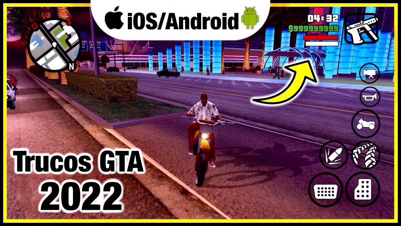 Trucos de GTA: San Andreas para Android y iOS y cómo introducirlos