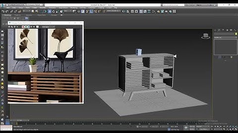 3dsmax Tutorials, Tutorial on 3D Modeling a Stylish Furniture in 3dsmax