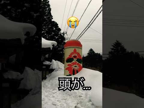 ぇ？巨大こけしの頭が…ポロリ　#shorts