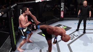 EA SPORTS™ UFC® - Anderson Silva vs Chris Weidman - Side Head Kick K.O