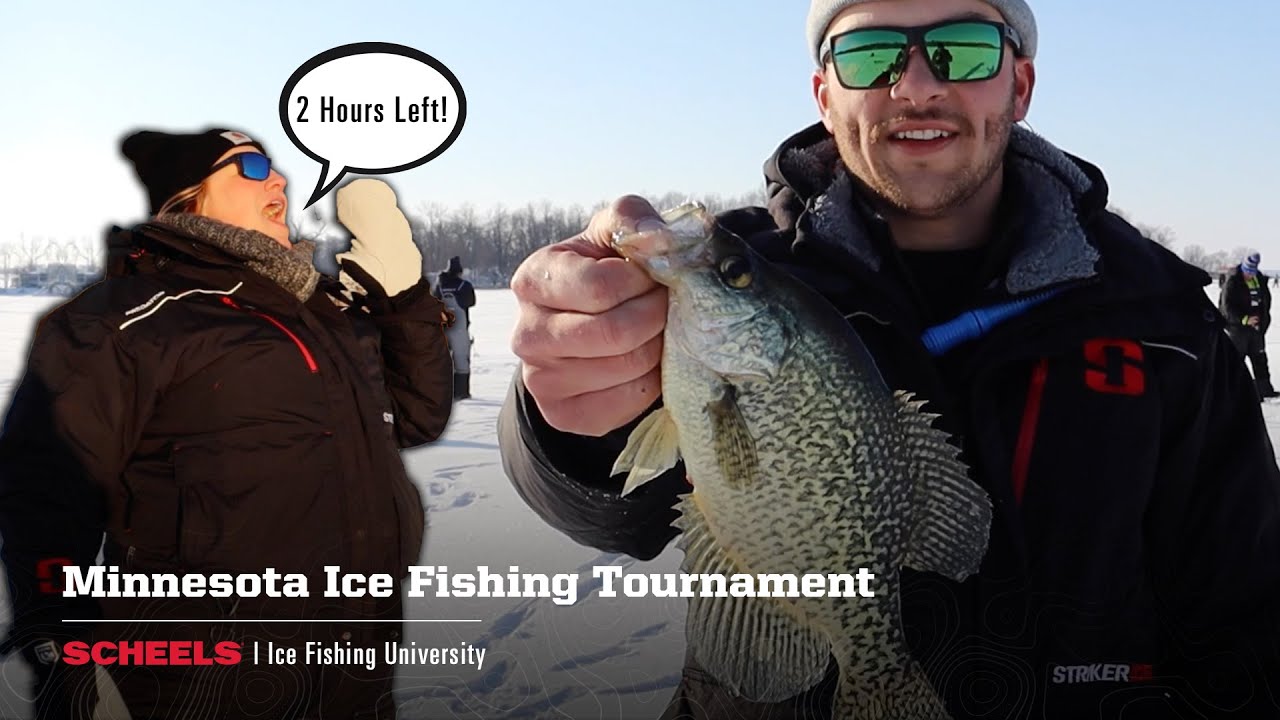 Minnesota Ice Fishing Tournament Only 2 Hours to Win! YouTube