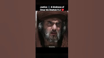 Kindness & Justice ⚖️ of Hazrat Umar R.A ♥️💯 #shorts