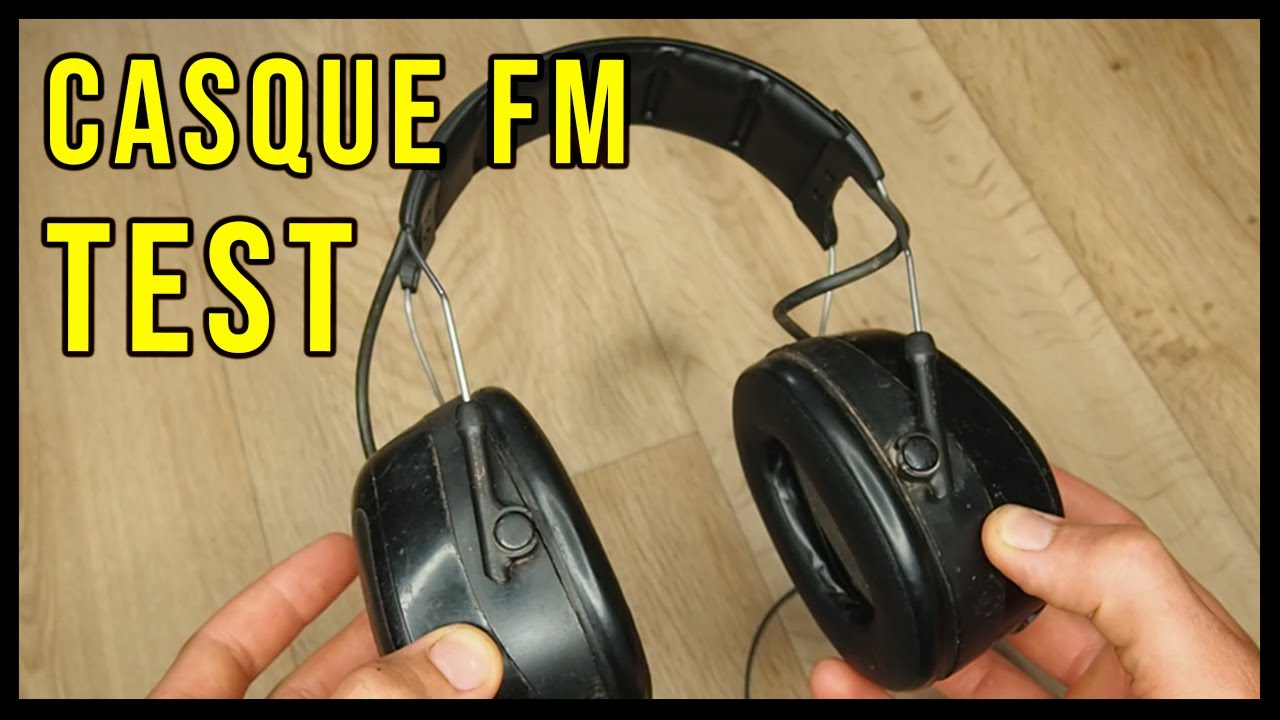 Casque Anti-bruit Radio Fm Alert 3m Peltor - Casque anti-bruit BUT
