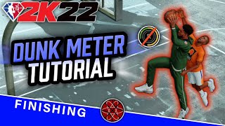 NBA 2K22 How to Dunk and Trigger Best Dunk Animations with DUNK METER