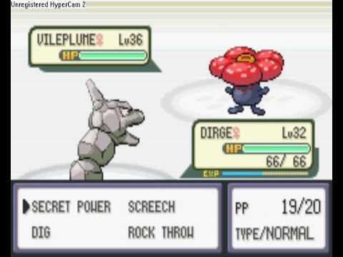 Pokemon Leaf Green Omega Rock Only Challenge Part ...