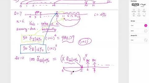 [MATH 2620 Financial Mathematics] Lecture 20: Ch2 Practice Questions II