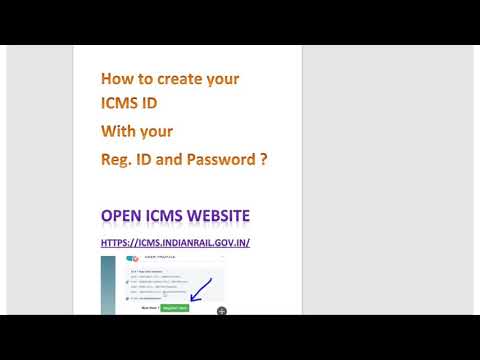 How to reset password in ICMS ? #icms #cris #railway