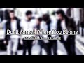 ONE DIRECTION KARAOKE - DON'T FORGET WHERE YOU BELONG