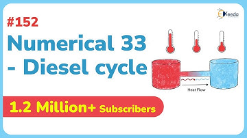 Mastering Diesel Cycle Numerical 33 in IC Engines (Air Cycles) | GATE Application of Thermodynamics
