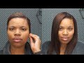 Start to Finish Quick Weave w/ Leave-Out on Short Hair | Beginner Friendly | SimplyShon