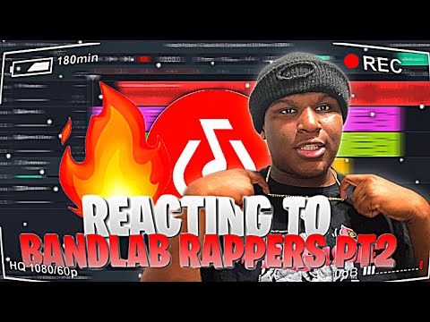Reacting To Bandlab Rappers (BEST REACTION) PT 2 - YouTube